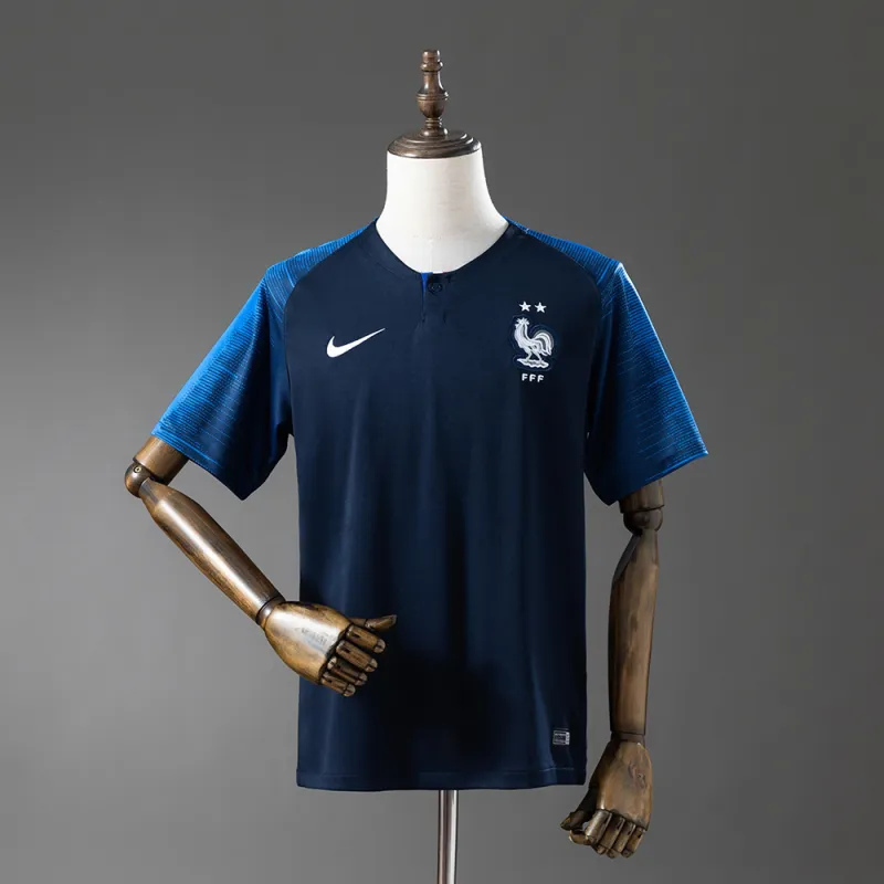 France 2018 World Cup Home Retro Jersey