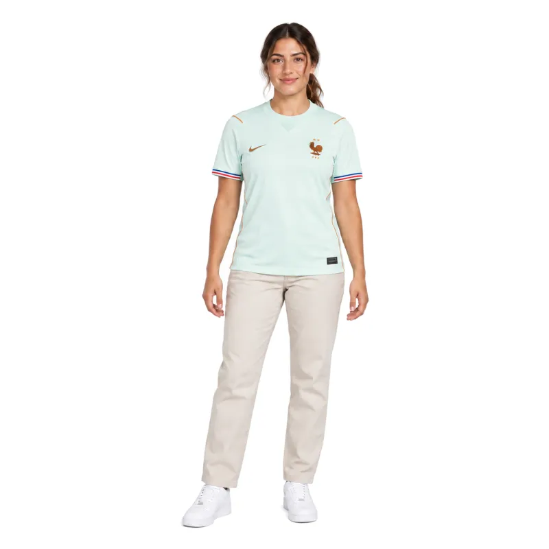 World Cup 2026 France Away Uniform Women - AI model preview, front view
