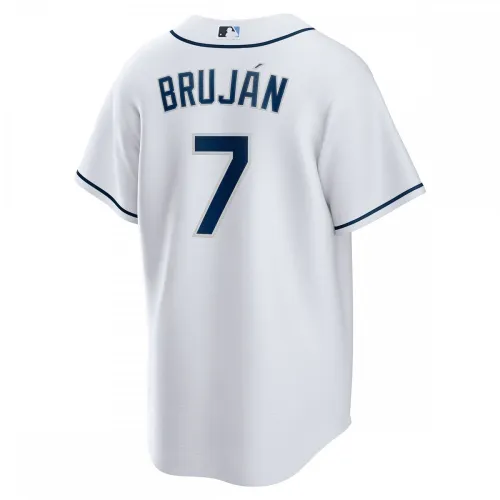 Vidal Bruján Tampa Bay Rays Nike Home  Replica Player Jersey – White