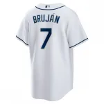 Vidal Bruján Tampa Bay Rays Nike Home Replica Spieler Trikot - Weiß