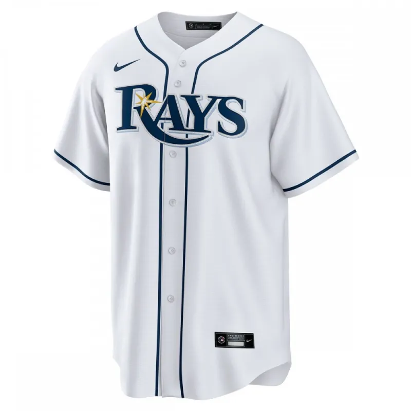 Vidal Bruján Tampa Bay Rays Nike Home Replica Spieler Trikot - Weiß