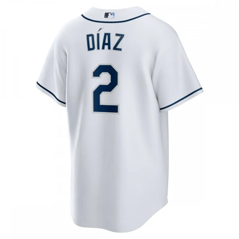 Yandy Díaz Tampa Bay Rays Nike Home  Replica Player Jersey – White