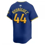 Maglia da giocatore Julio Rodríguez dei Seattle Mariners Nike City Connect Limited – Blu reale