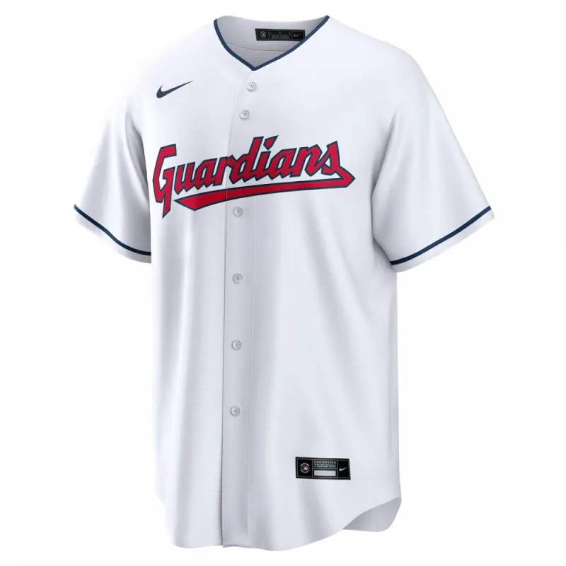 Andrés Giménez Cleveland Guardians Nike Home Replica Player Jersey – White