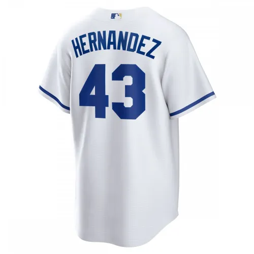 Carlos Hernández Kansas City Royals Nike Home Replica Player Jersey – White