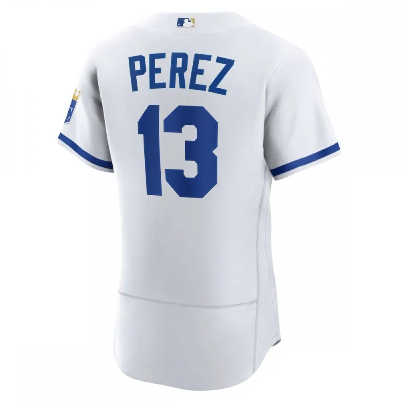 Salvador Pérez Kansas City Royals Nike 2022 Home Premium Player Jersey – White