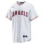Carlos Estévez Los Angeles Angels Nike Home Replica Player Jersey – White