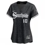 Camiseta de jugadora Nike City Connect Limited para mujer de los Chicago White Sox de Yoán Moncada – Negra