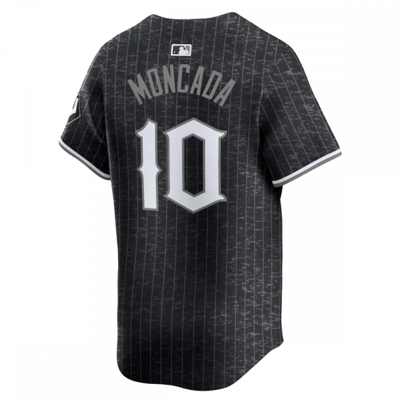 Yoán Moncada Chicago White Sox Nike City Connect Player Jersey – Black