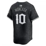 Yoán Moncada Chicago White Sox Nike City Connect Player Jersey – Black