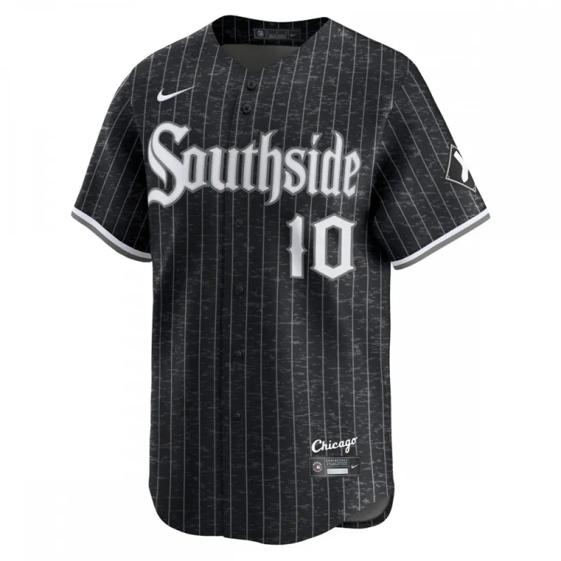 Yoán Moncada Chicago White Sox Nike City Connect Player Jersey – Black