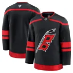 Camiseta negra Home Premium Blank Carolina Hurricanes de hombre Men's Carolina Hurricanes Black Home Premium Blank Jersey
