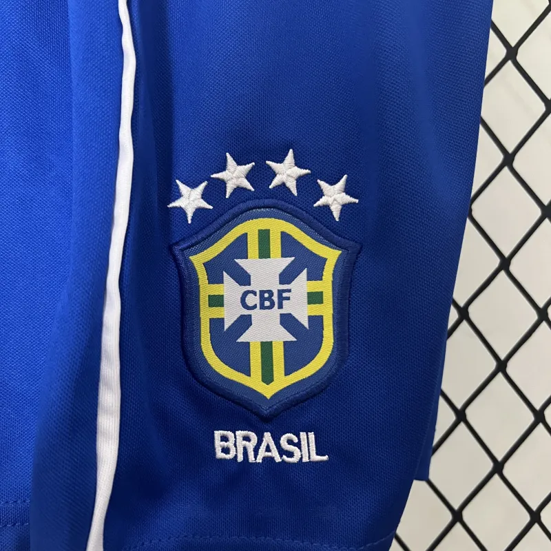 2002 World Cup Brazil Home Retro Kids Kit