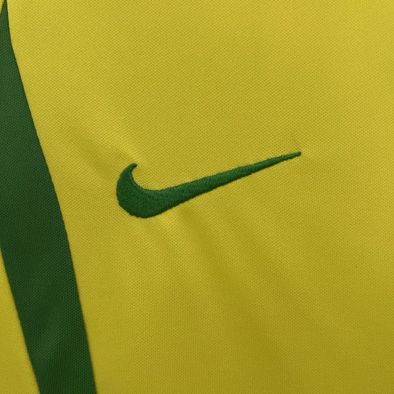 2002 World Cup Brazil Home Retro Kids Kit