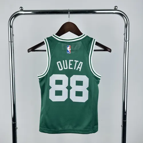 Boston Celtics Jaylen QUETA #88 Jugend Grünes Trikot