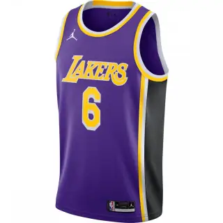 LeBron James Los Angeles Lakers 2021/22 #6 Swingman Player Men’s Jersey Purple – Statement Edition