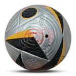 Pallone Foil Lega Euro 2024 Argento Nero Calcio Palloni