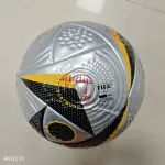 Pallone Foil Lega Euro 2024 Argento Nero Calcio Palloni
