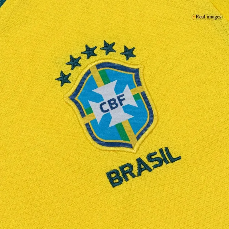 Brasilien Jugend Trikot Heim Weltmeisterschaft 2026