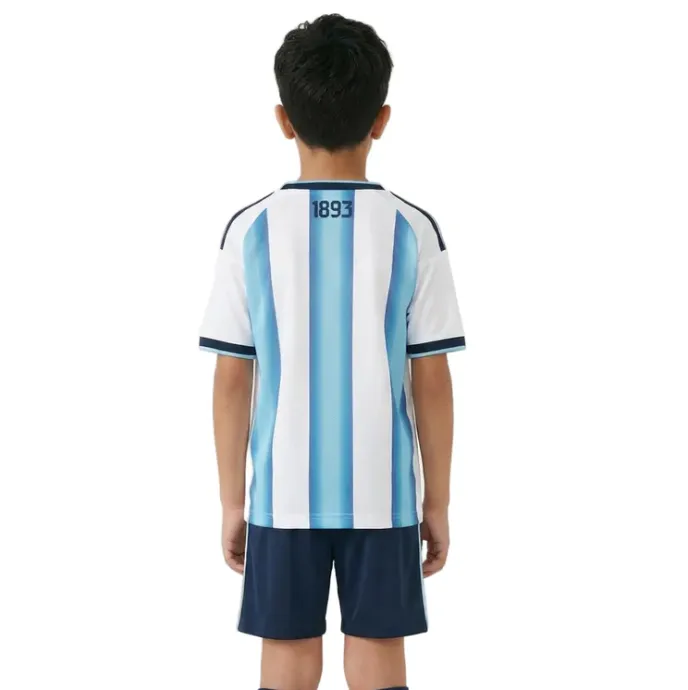 Uniforme infantil da Argentina para a Copa do Mundo de 2026