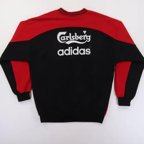 Liverpool 1993 Retro Sweatshirt Rood Zwart Crew