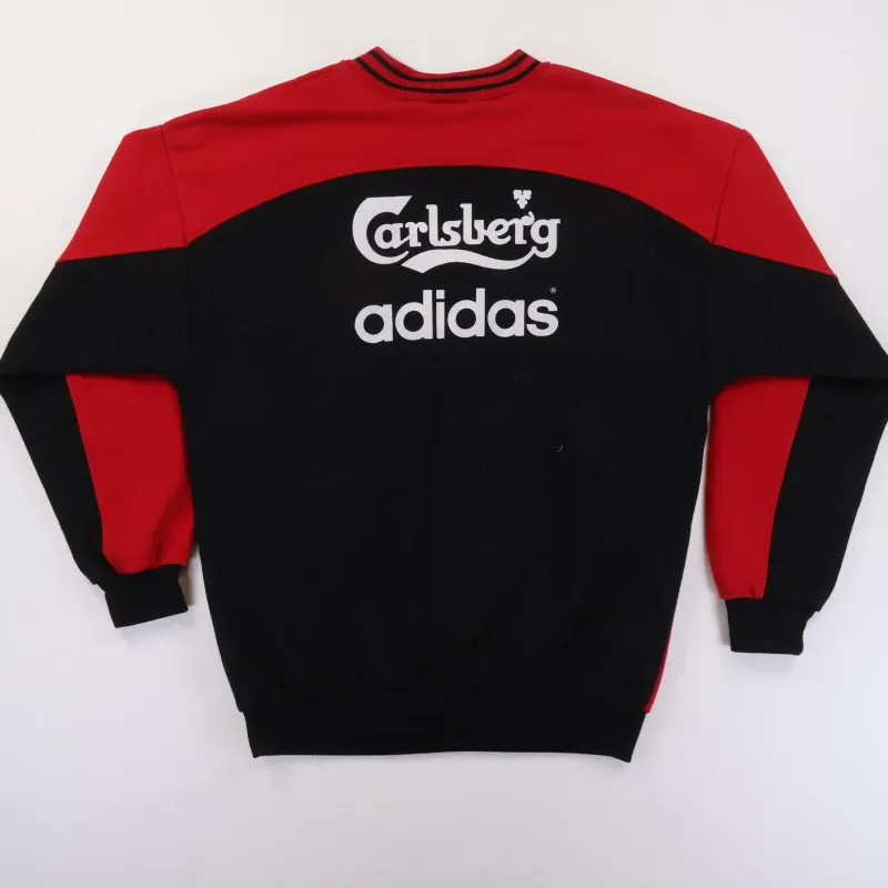 Liverpool 1993 Retro Sweatshirt Red Black Crew