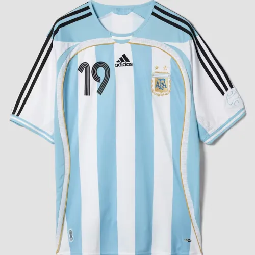 Argentine 2006 World Cup Retro Jersey MESSI #19 Home