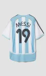 Argentine 2006 World Cup Retro Jersey MESSI #19 Home