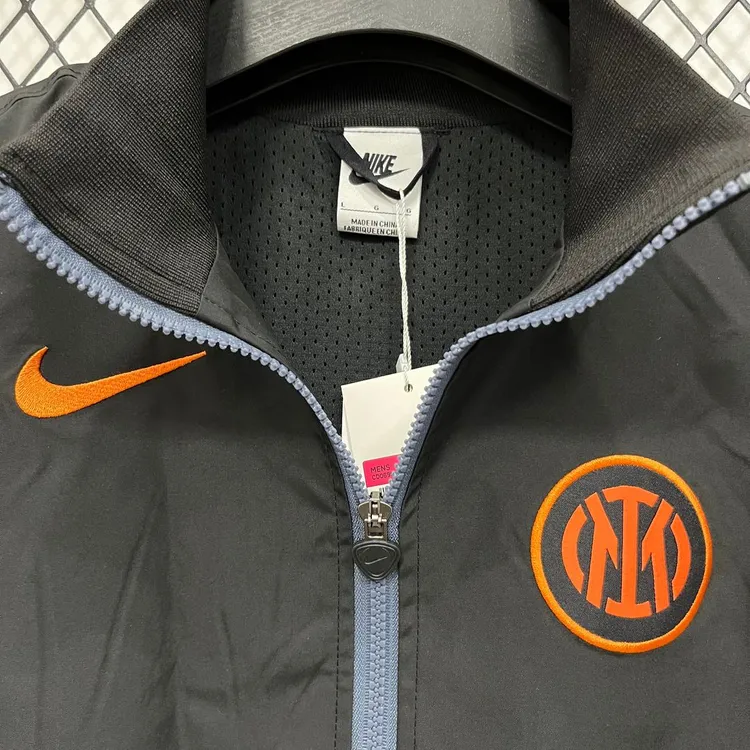 Inter Milan 2025/26 Windbreaker Black