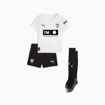 25/26 Valencia home white kid kit