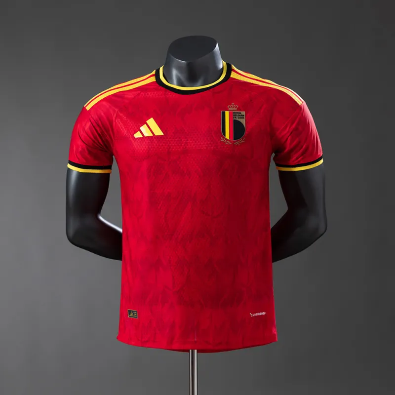 Versione Maglia Belgio Home Coppa del Mondo 2026