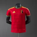 Versione Maglia Belgio Home Coppa del Mondo 2026