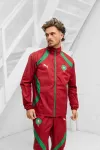 Fato de treino corta-vento vermelho para o Campeonato do Mundo de Futebol de Marrocos 2026