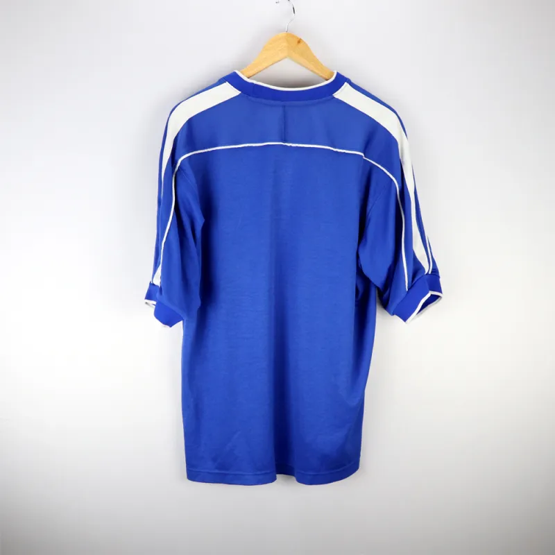 Brazil 1998 World Cup Away Retro Jersey Blue