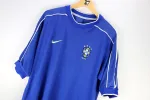 Brazil 1998 World Cup Away Retro Jersey Blue