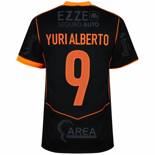 Terceira Camisola Away do Corinthians 2025/26 com Logótipos dos Patrocinadores