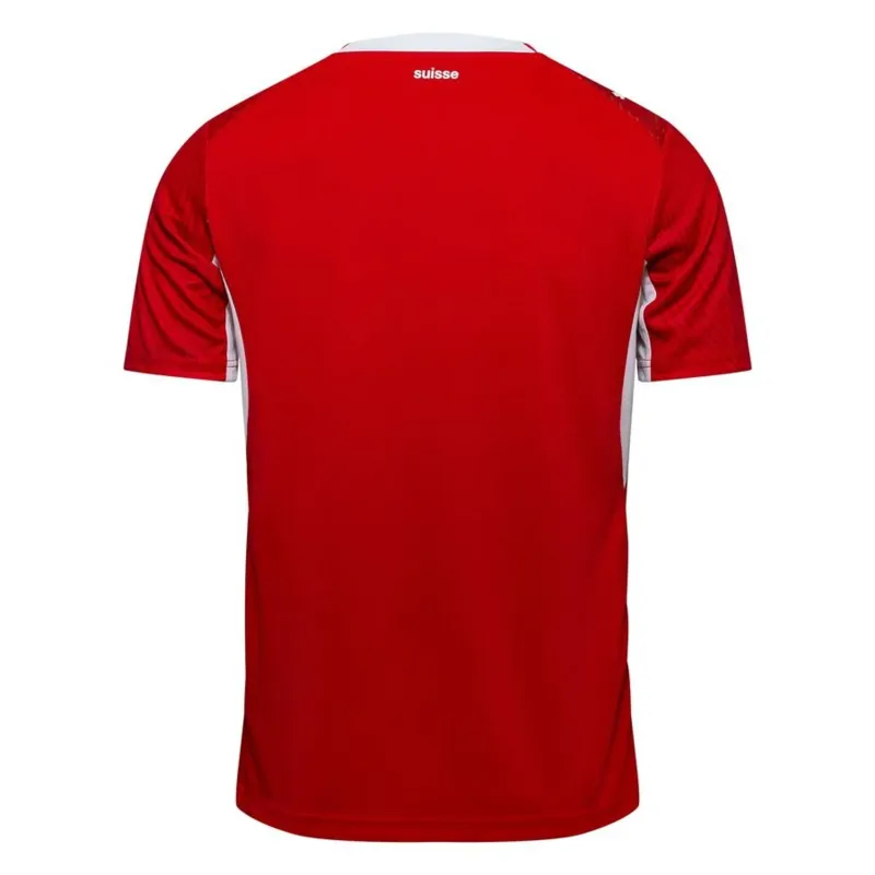 Versão do jogador titular da camisola da Suíça do Campeonato do Mundo de 2026