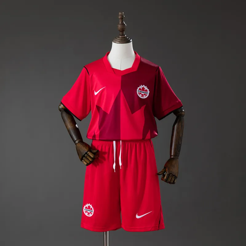 Kit infantil doméstico do Canadá para o Campeonato do Mundo de 2026