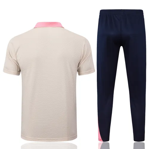 Tuta da allenamento FC Barcelona 2025/26 POLO Beige rosa