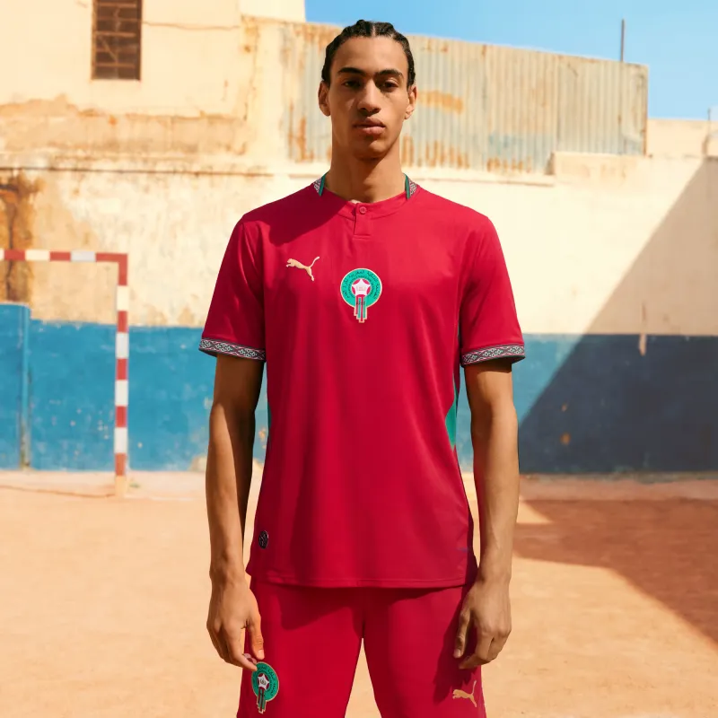 Maroc Jersey 2026 Coupe du Monde Home Version Joueur