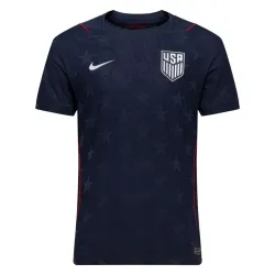 Vorderansicht des USA-Fußballtrikots für die Weltmeisterschaft 2026 auswärts.