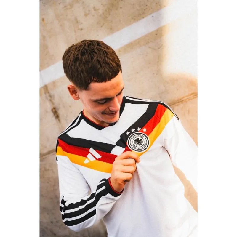 2026 World Cup Football Germany Jersey Home Long Sleeve Player Version