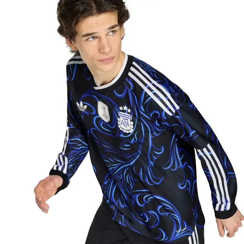 Camiseta de Argentina de manga larga para el Mundial de 2026 (equipación visitante)