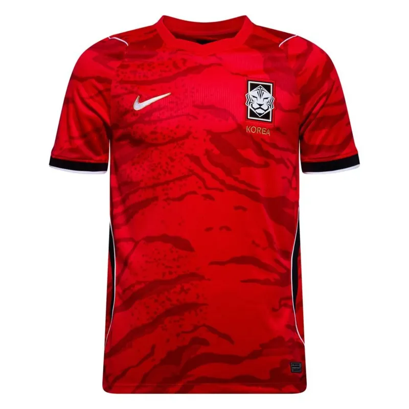 South Korea Soccer Jersey 2026 World Cup Home Red