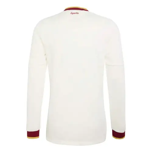 2026 Espagne Coupe du Monde Jersey Away Manches Longues Authentique