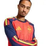 Soccer Jersey Spain 2026 World Cup Home Long Sleeve Player Version