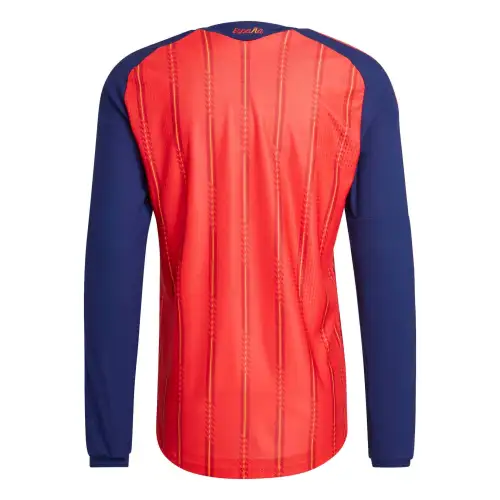 Camisola de futebol Espanha 2026 World Cup Home Manga comprida Versão jogador