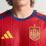 Soccer Jersey Spain 2026 World Cup Home Long Sleeve Player Version