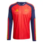 2026 World Cup Spain Jersey Long Sleeve Home