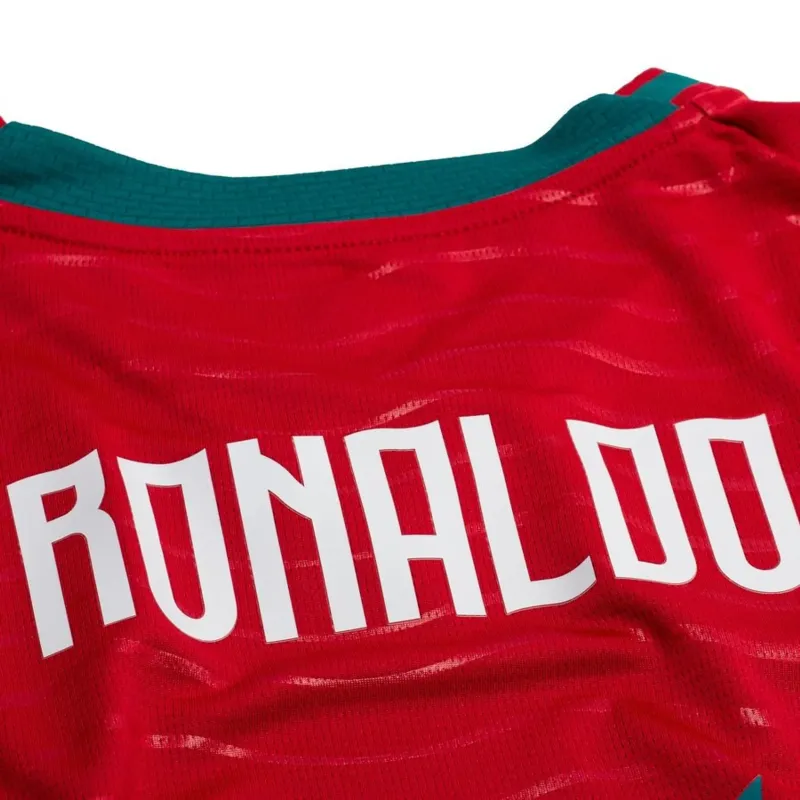 Maglia da casa di Cristiano Ronaldo per i Mondiali 2026 in Portogallo